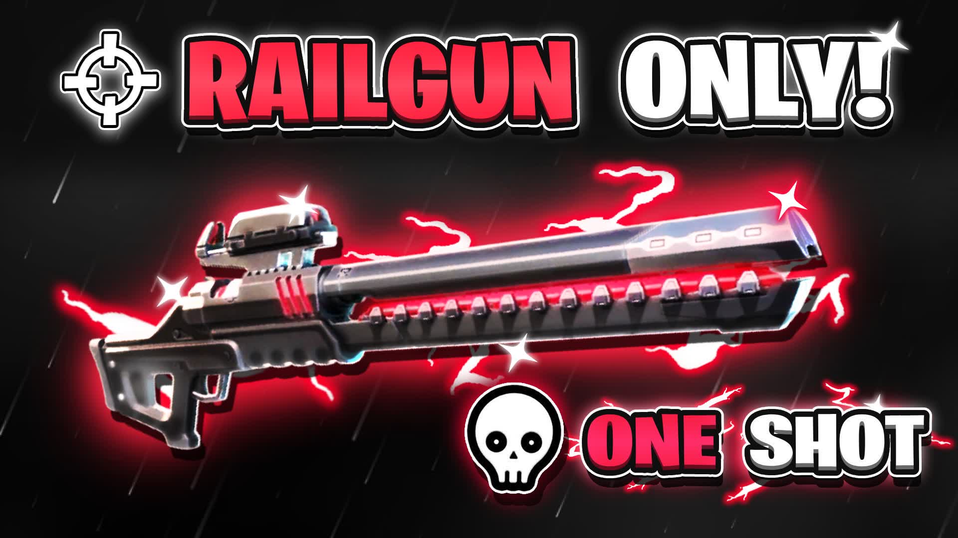 RAIL GUN ONLY 🎯 ONE SHOT