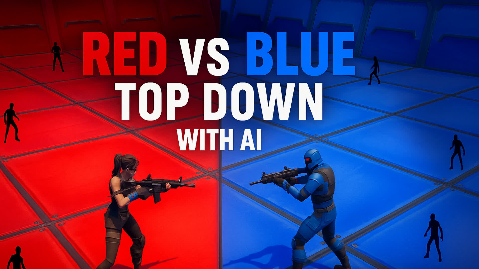 🔴 RED VS BLUE 🔵 TopDown