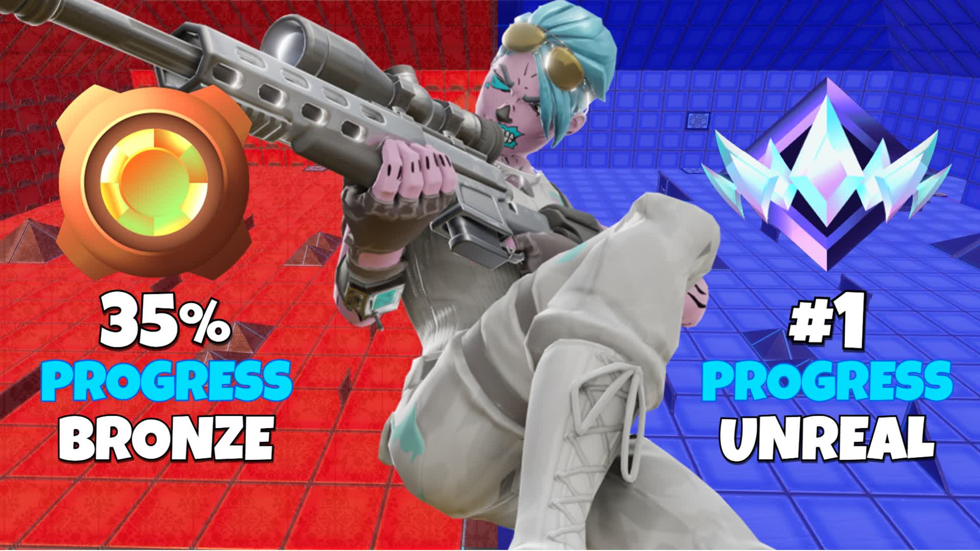 🎯RANKED SNIPER ONE SHOT RED VS BLUE🎯
