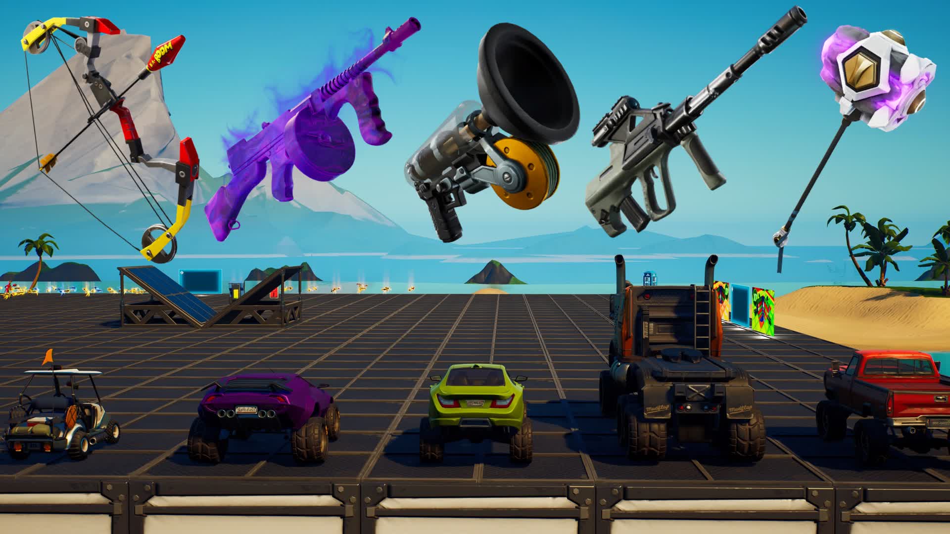 1v1 X MYTHICS X CARS (SOLOS)