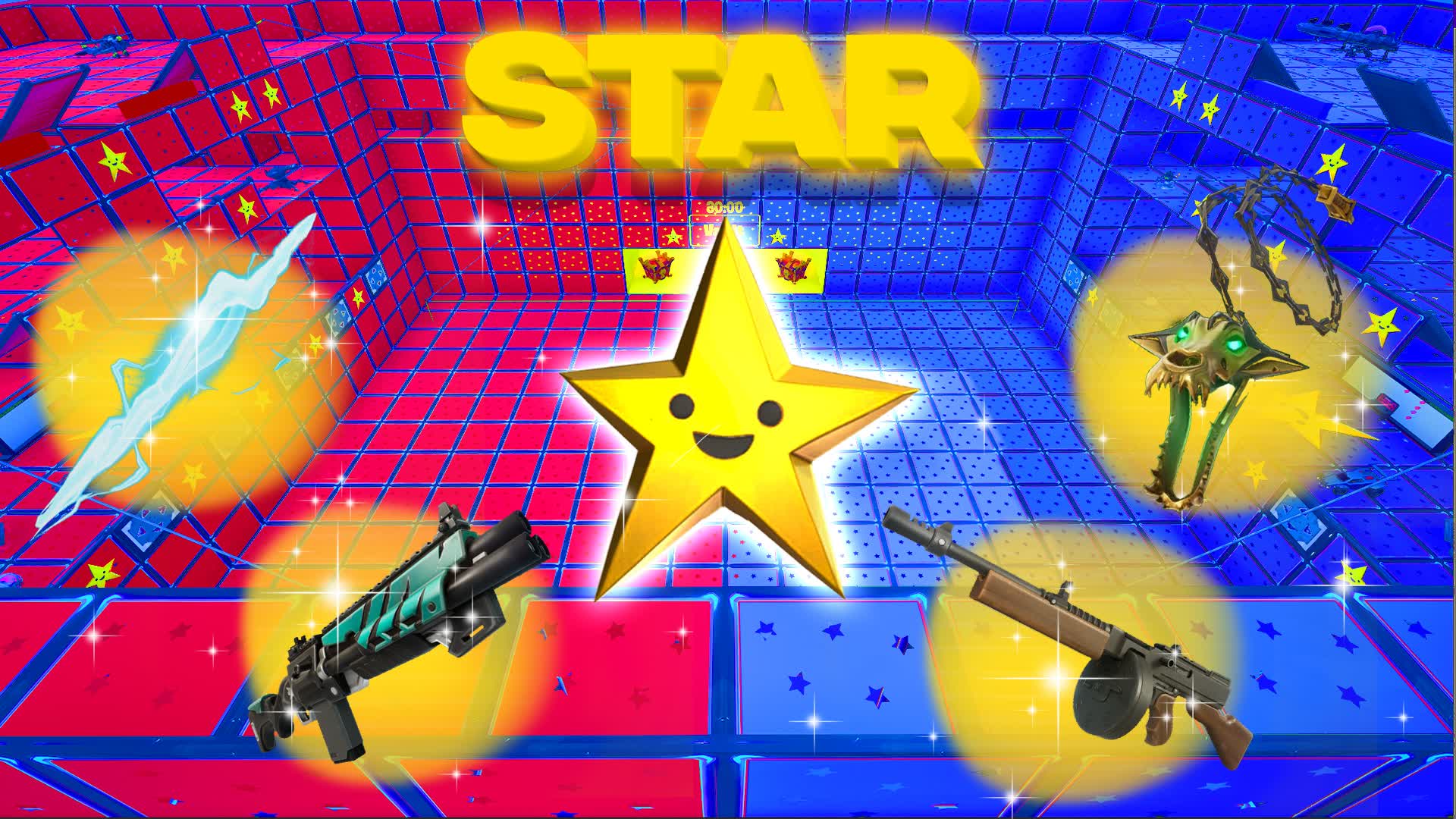 Star Red vs Blue 🔴🔵🌟