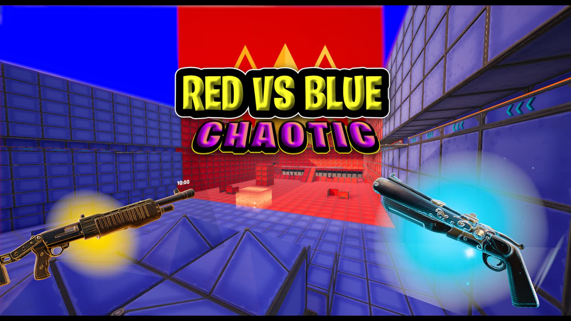 🐐CHAOTIC RED VS BLUE🐐