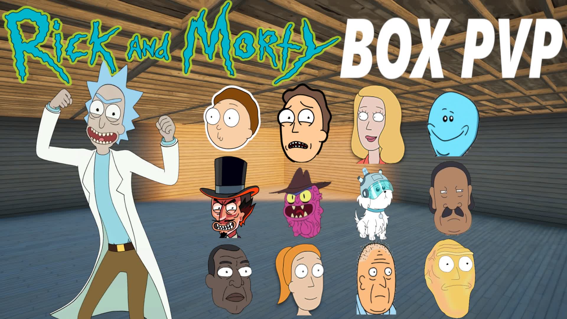 Rick and Morty Box PVP