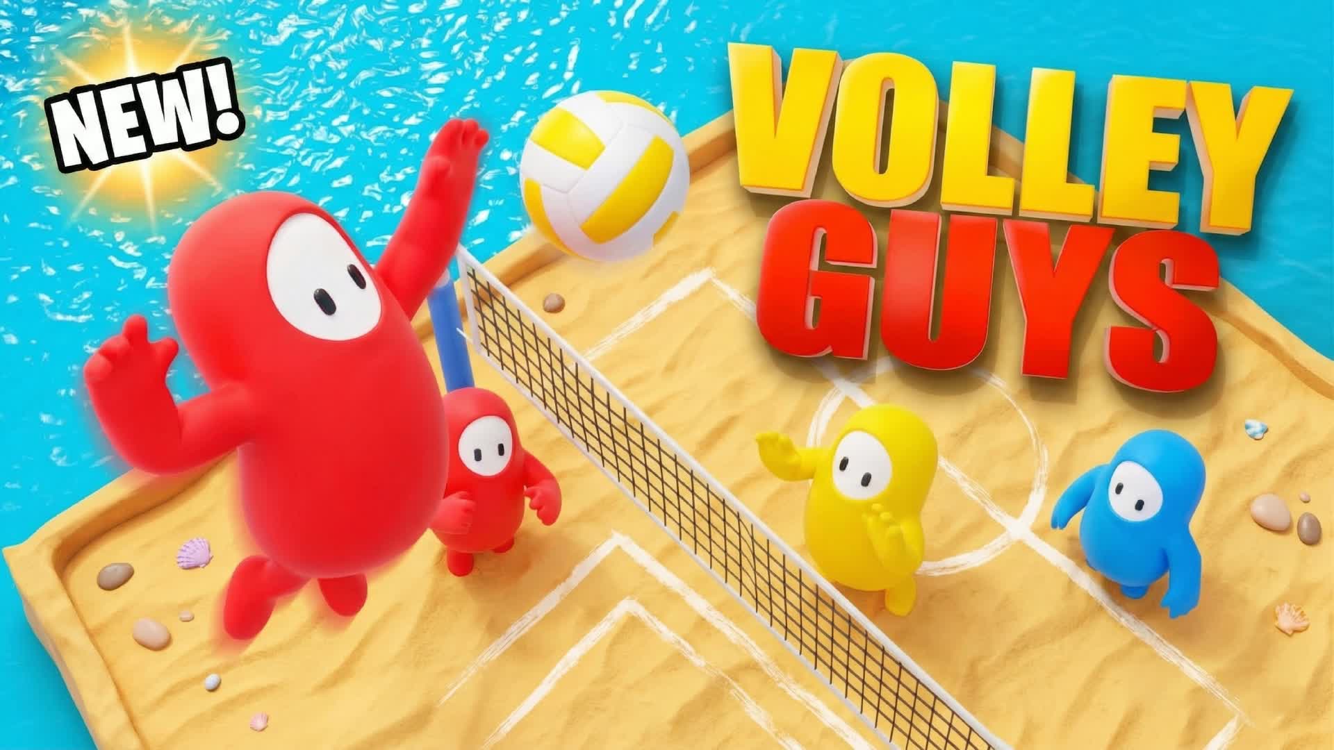 Volley Guys 3v3  FALL GUYS