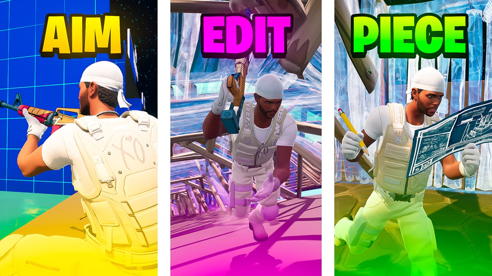🎯PRACTICE EDIT & AIM & PIECE CONTROL🎯