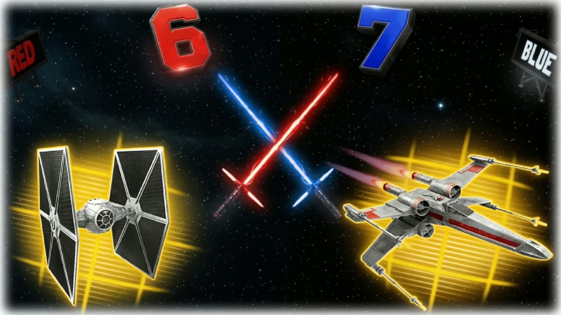 GTRAND STAR WARS SUPER RED VS BLUE