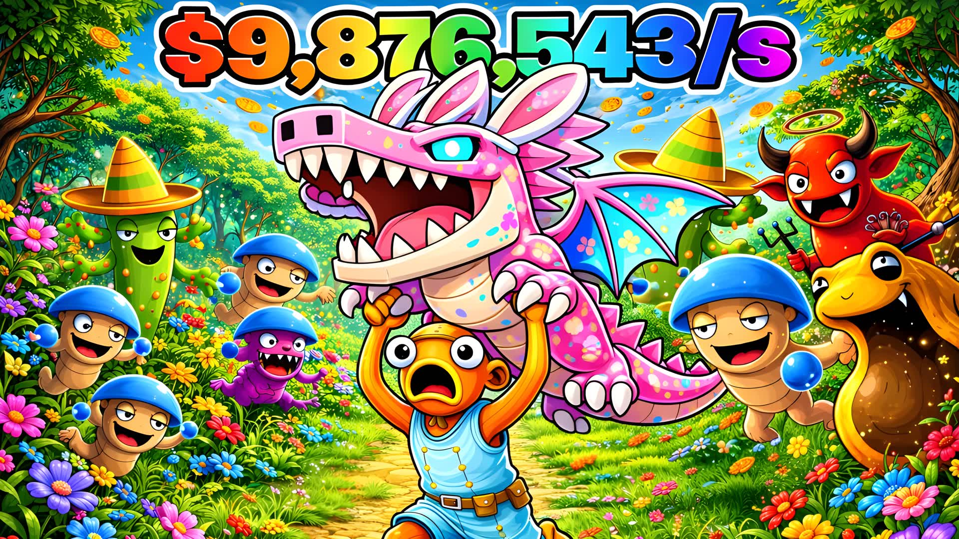 KILL THE MONSTERS FOR BRAINROTS