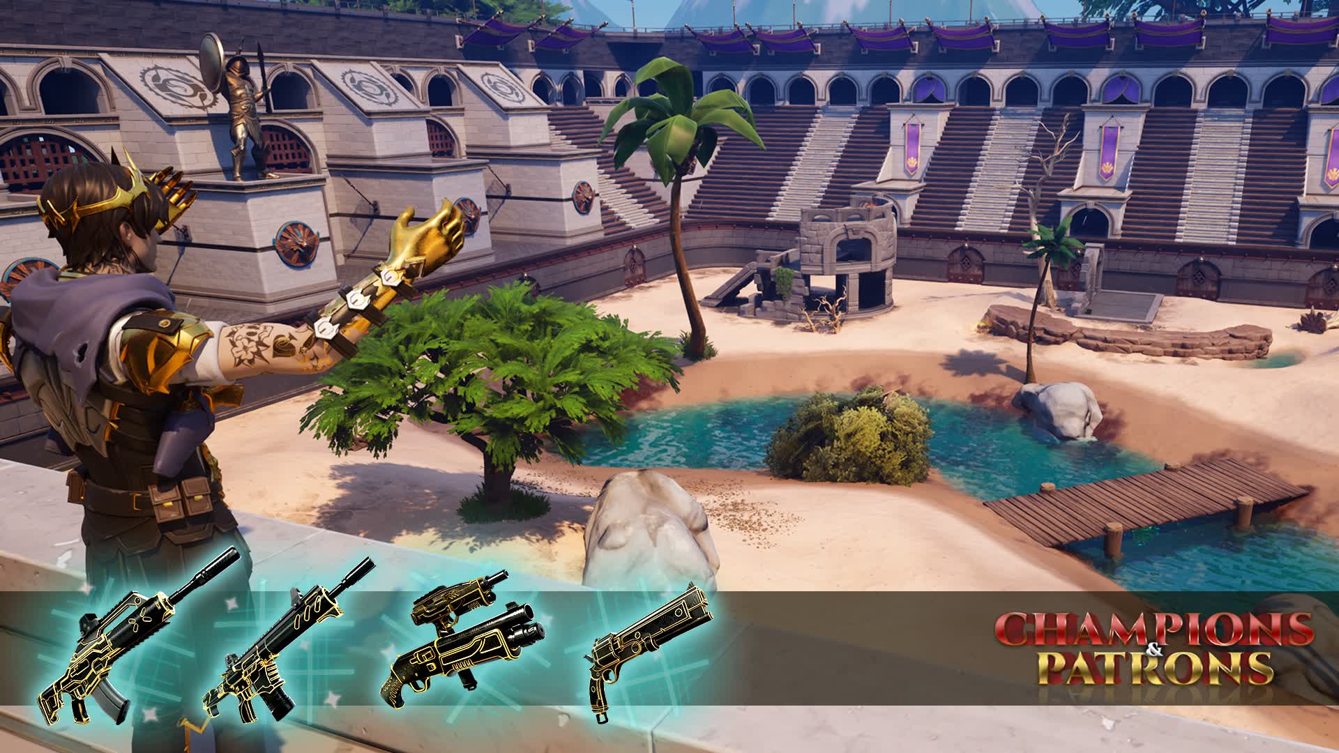 1v1 Champions Arena: Champions & Patrons