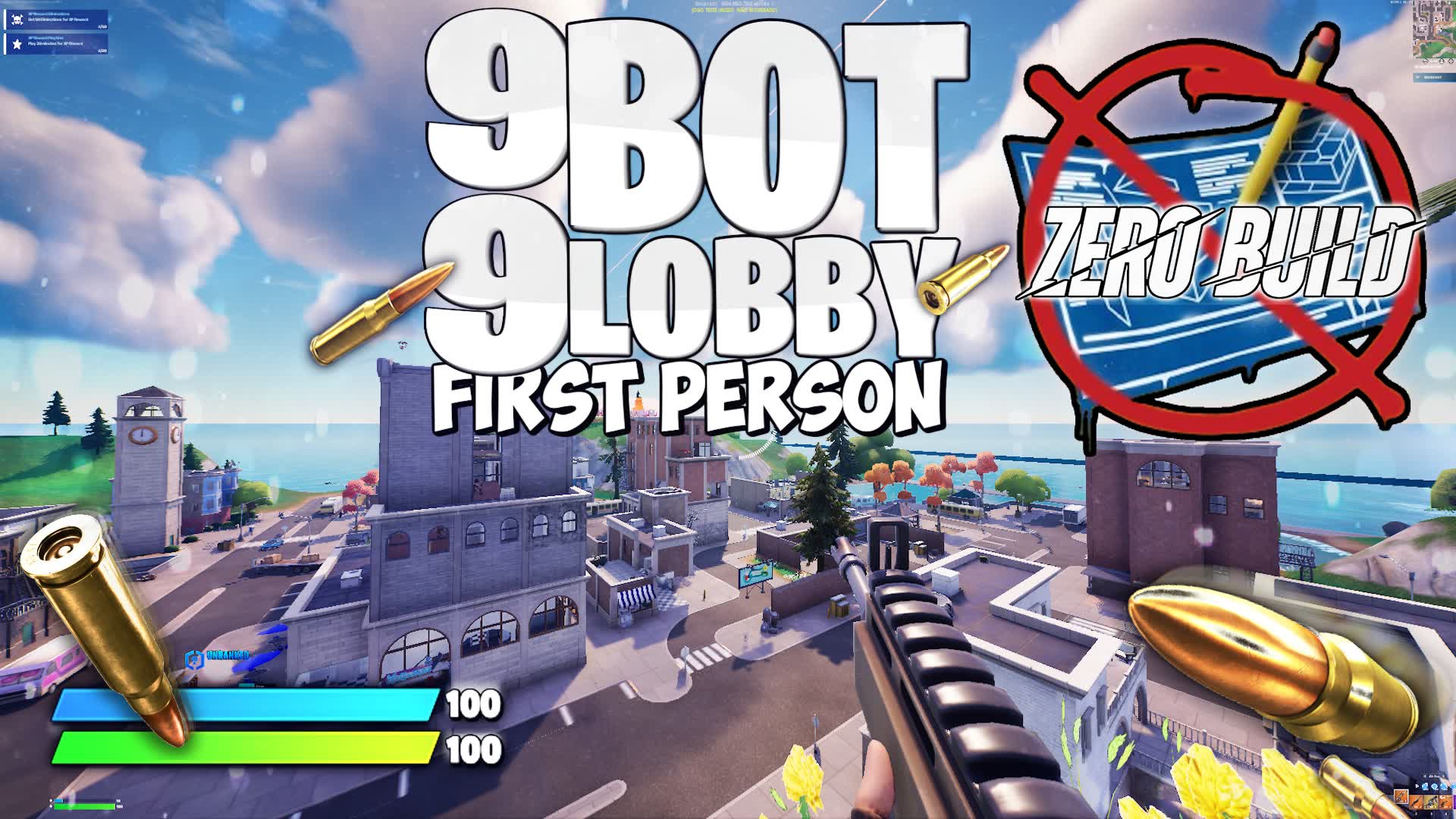 99 BOTS - FIRST PERSON ZERO BUILD