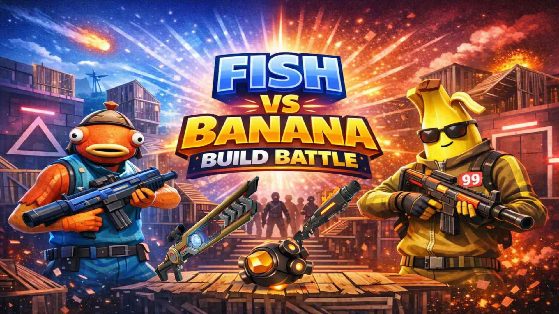 RED vs BLUE - BUILD BATTLE