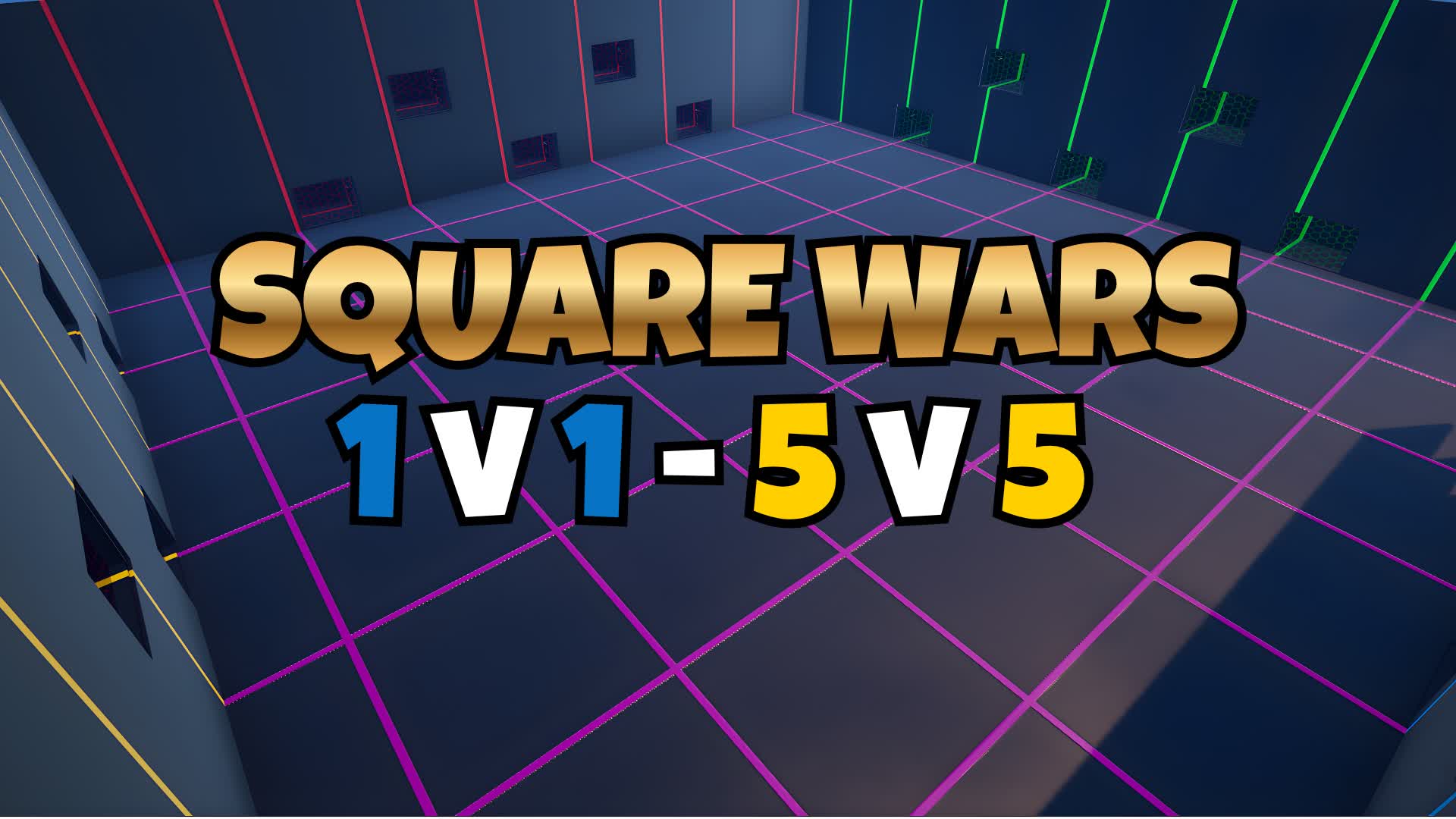 SQUARE WARS 1 V 1 - 5 V 5 🎯