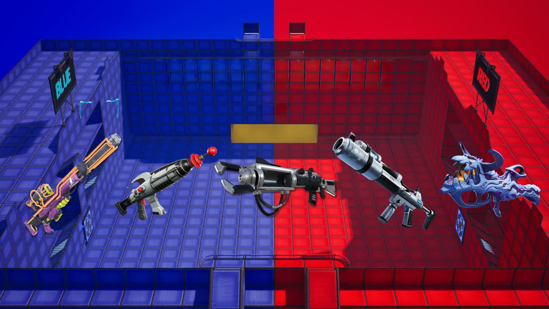 GRAND CRAZY RED VS BLUE