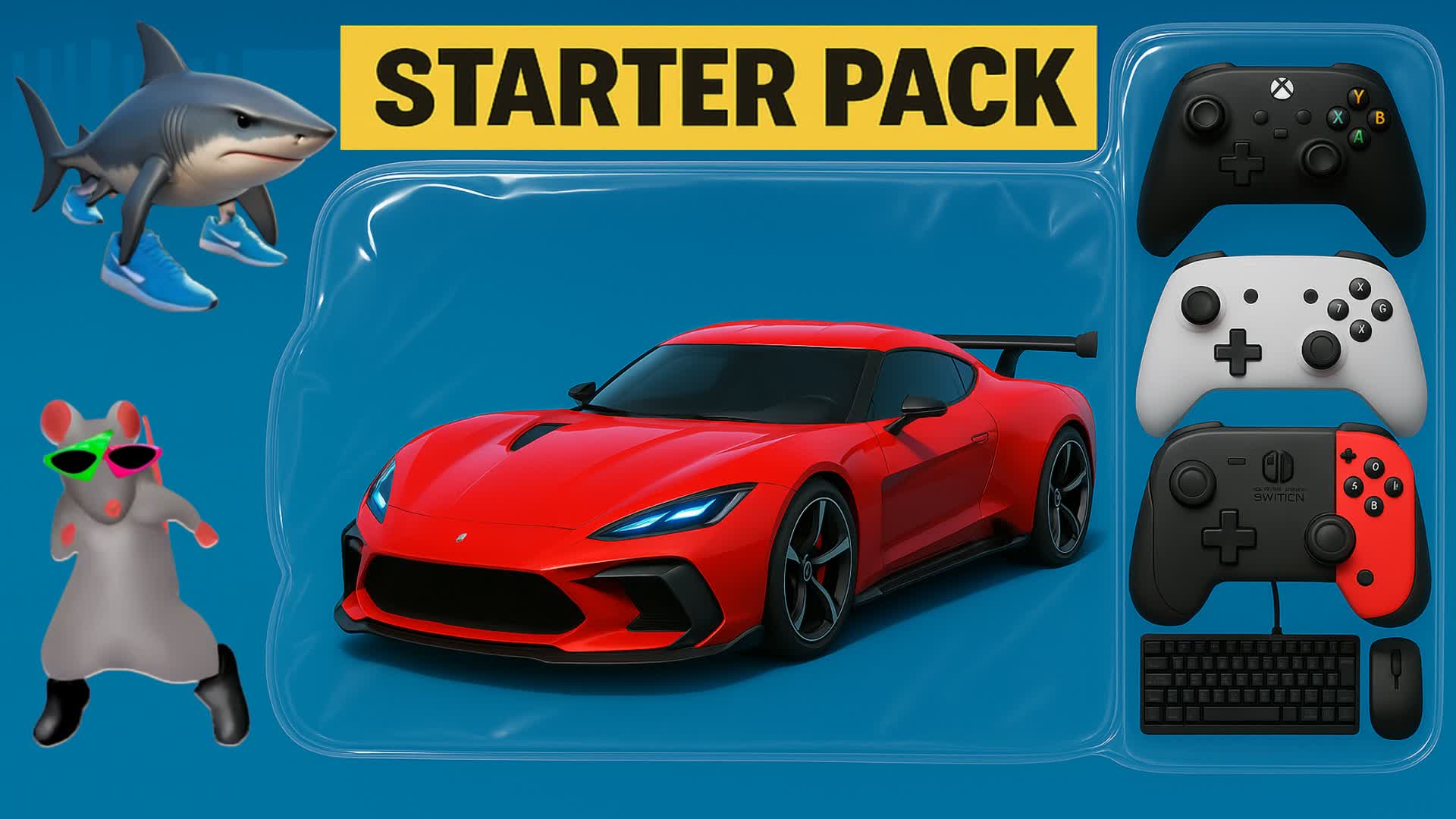 TIKTOK RAT STARTER PACK MEGA RAMP🐭🐭