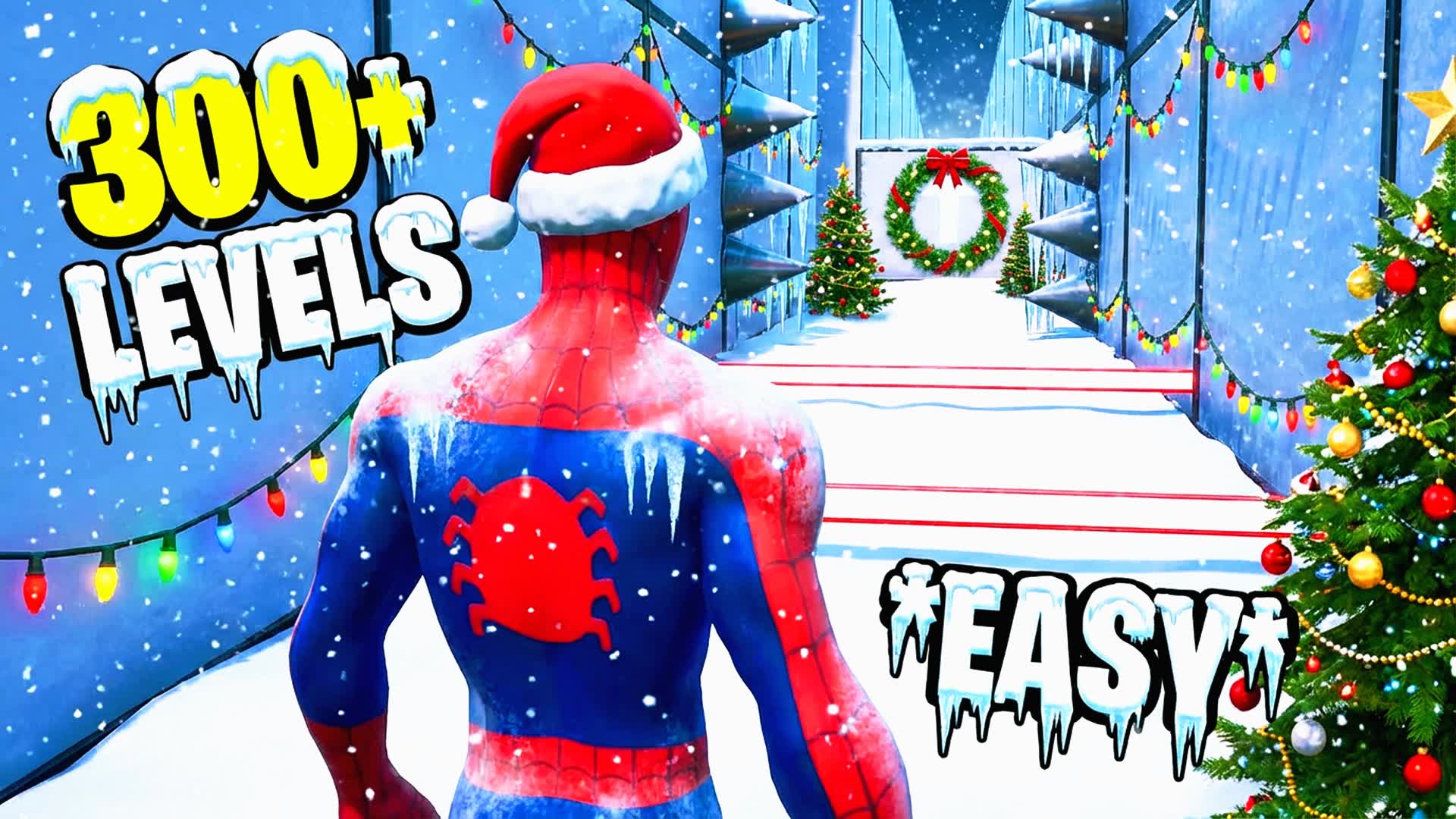 UNC DEFAULT PARKOUR LEVELS (WINTER)⭐️