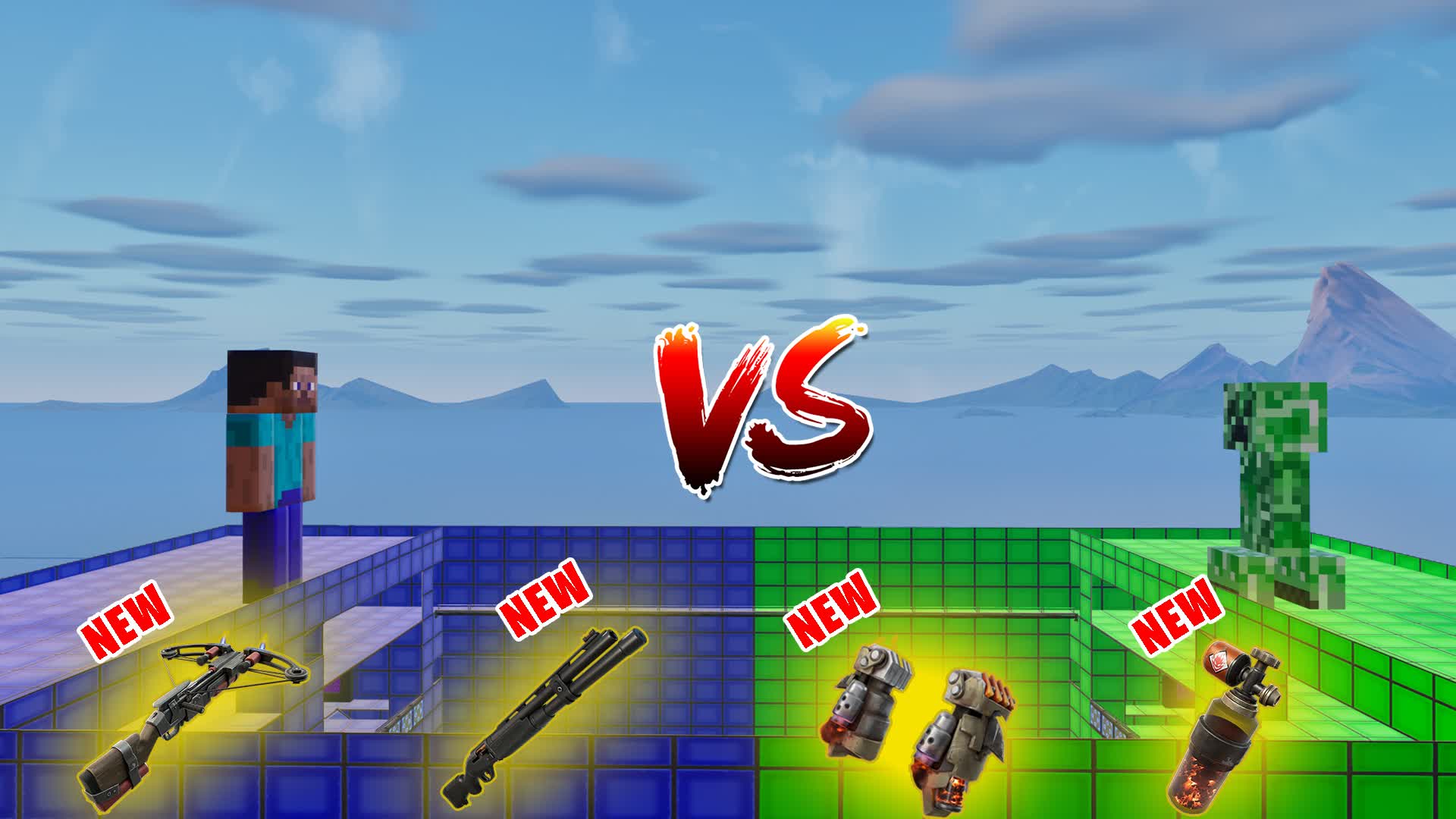 CRAZY Creeper vs Steve
