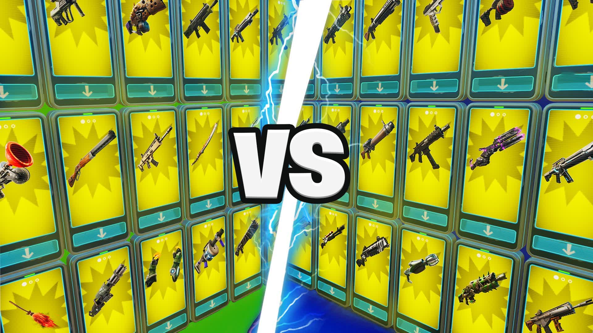 INSANE GREEN VS BLUE