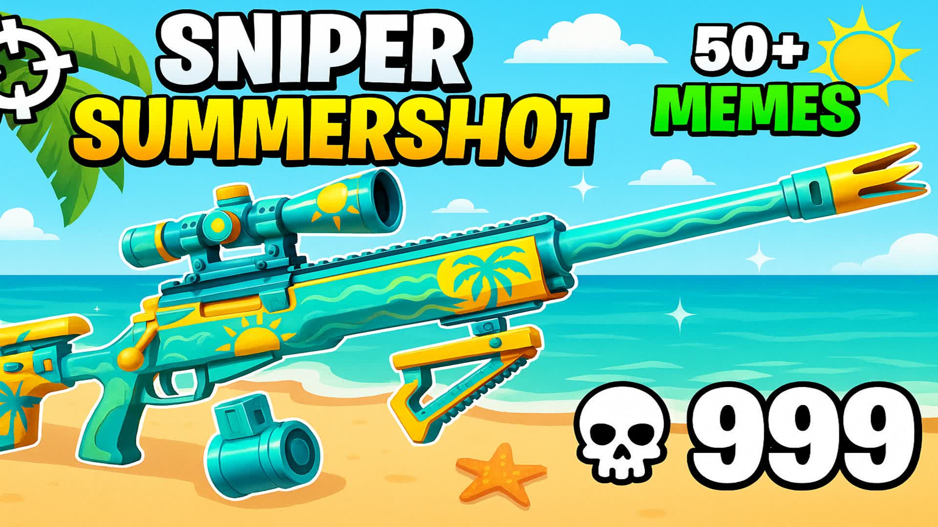 🏝️SUMMER FUN GUN GAME🔫ONE SHOT🎯