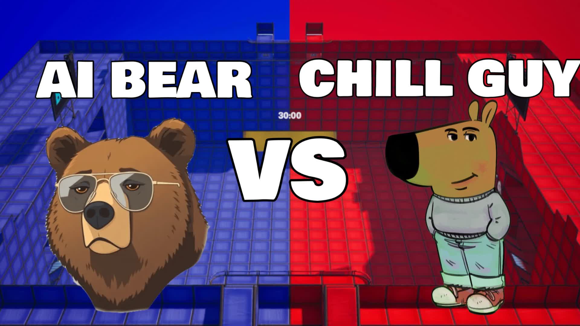 AI BEAR VS CHILL GUY