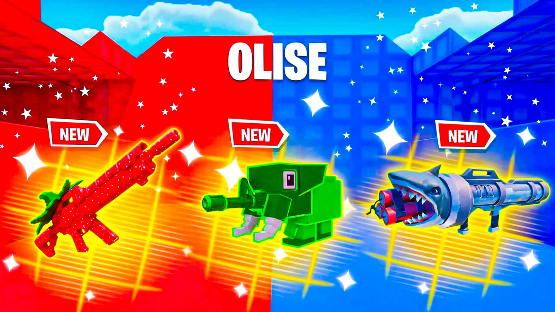 RED VS BLUE OLISE 🔴🔵