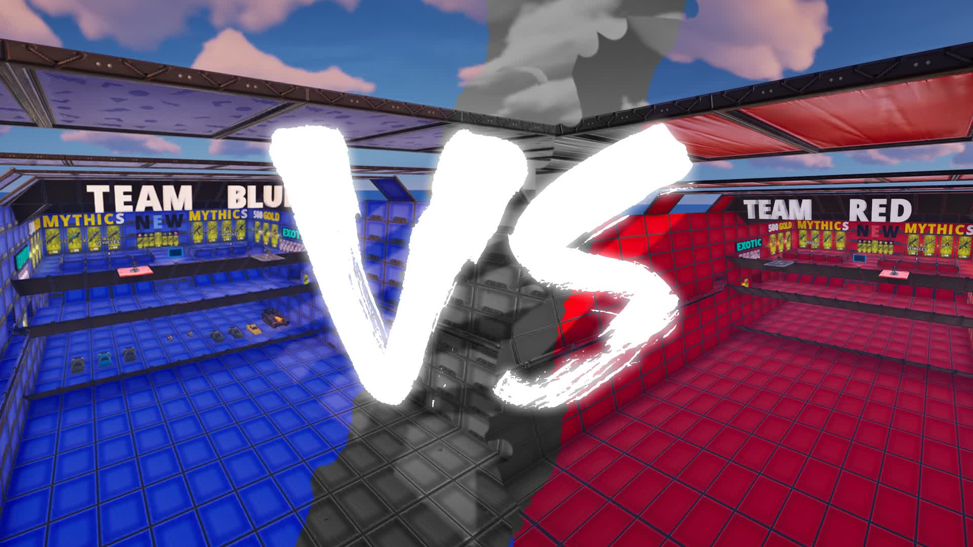 CRAZY BLUE VS RED