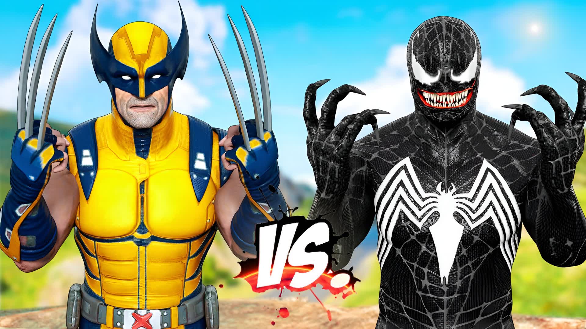 WOLVERINE vs VENOM 🕷️🟡 HERO vs VILLAIN