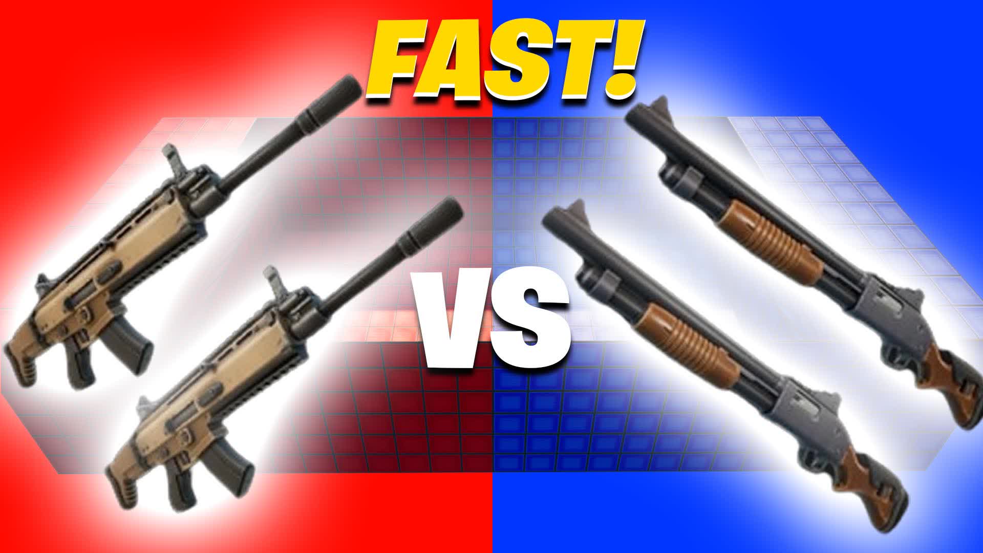 🔴FAST RED VS BLUE🔵