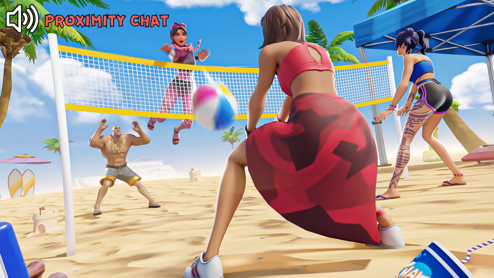 PARTY SUMMER ROLEPLAY - CHAT PROXIMITY
