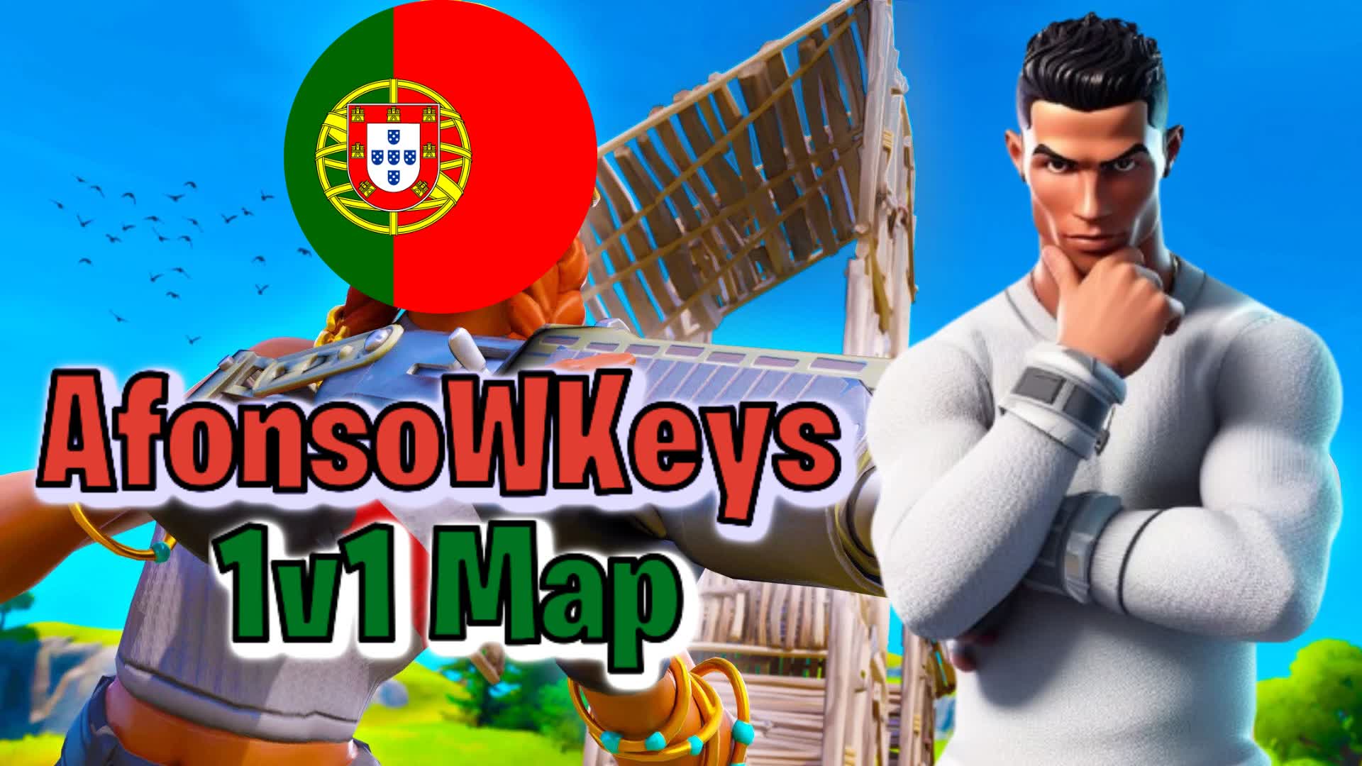 AfonsoWKeys 1v1 Map