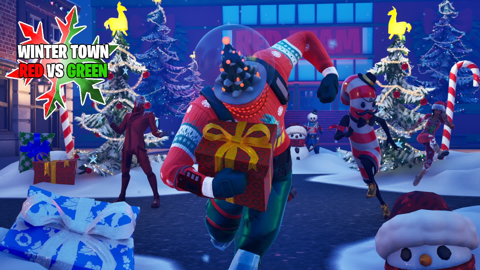 🎄Winter Town Red VS Green FFA🎄