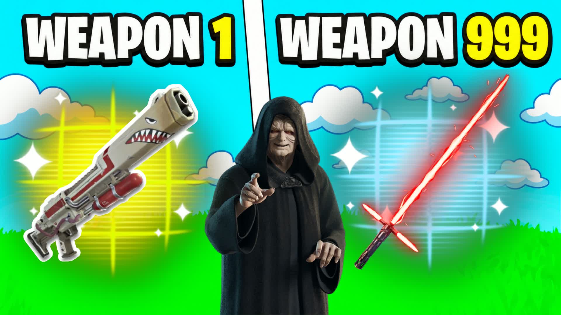 INSANE STAR WARS GUN GAME🔫ONE SHOT