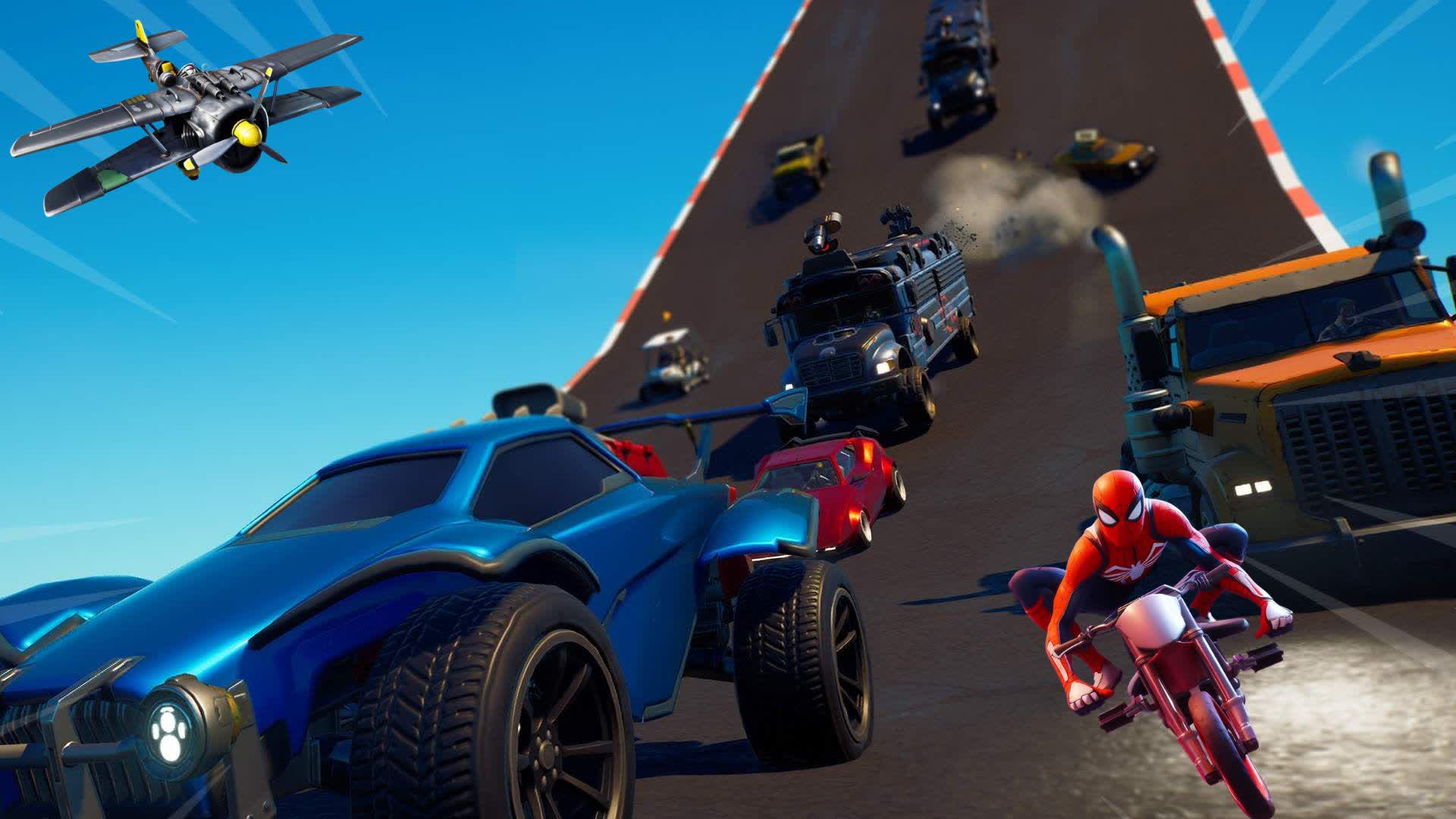 🚗 MYTHIC RACING FFA 💥MEGA RAMP