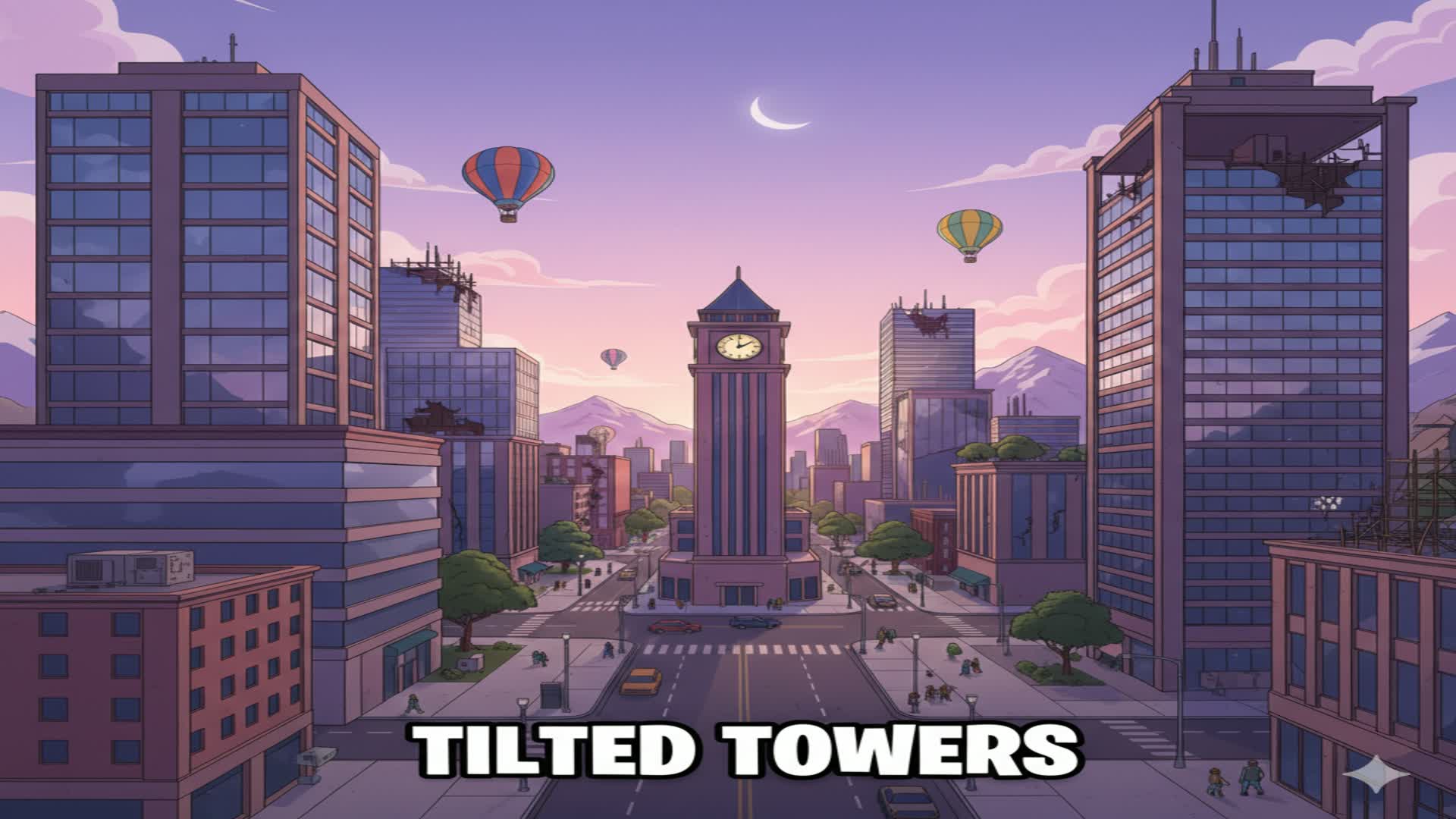 Tilted Towers Arena & Parkour K♥ SECRETS