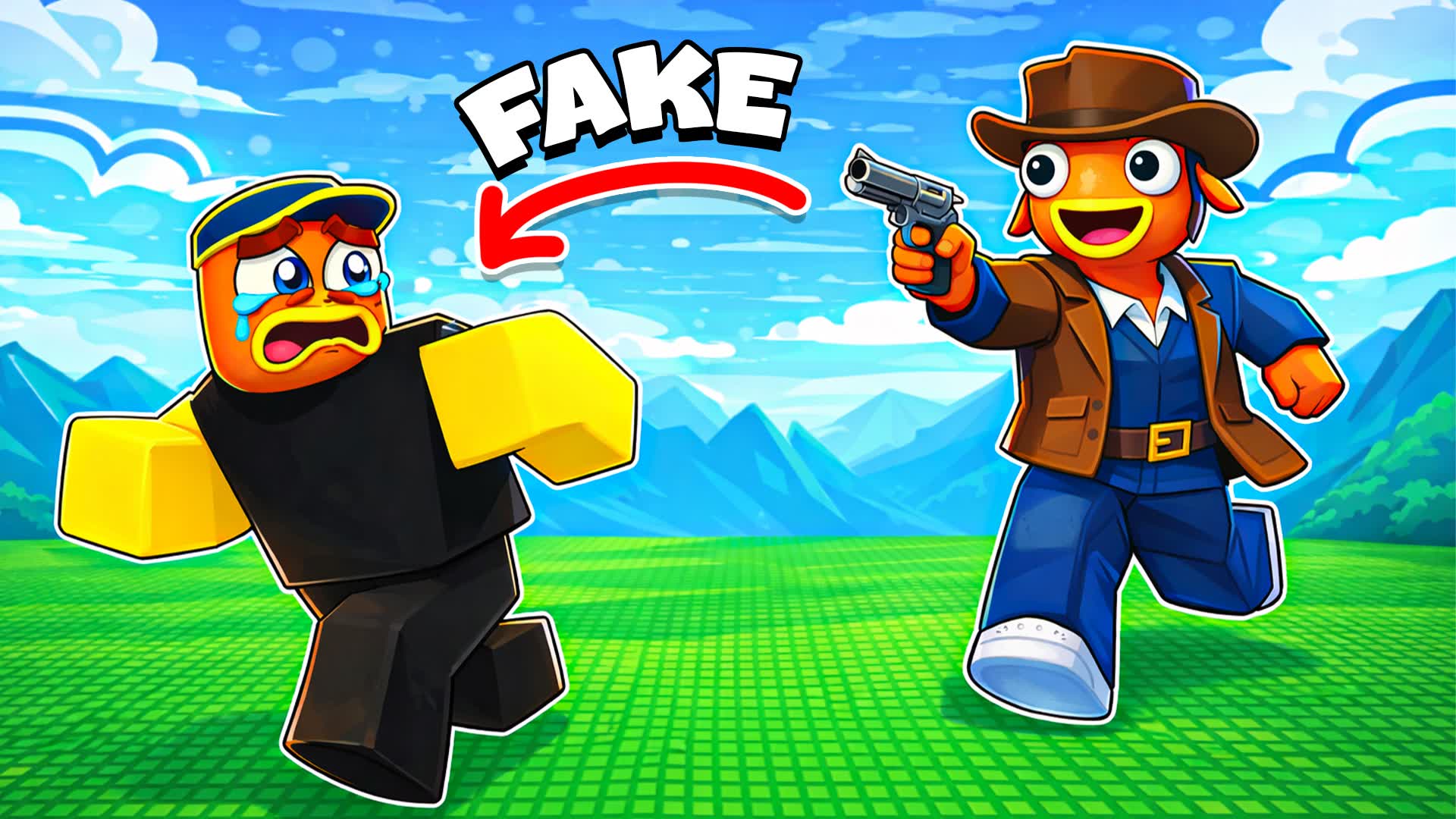 👀SPOT THE FAKE NPC... 🏃