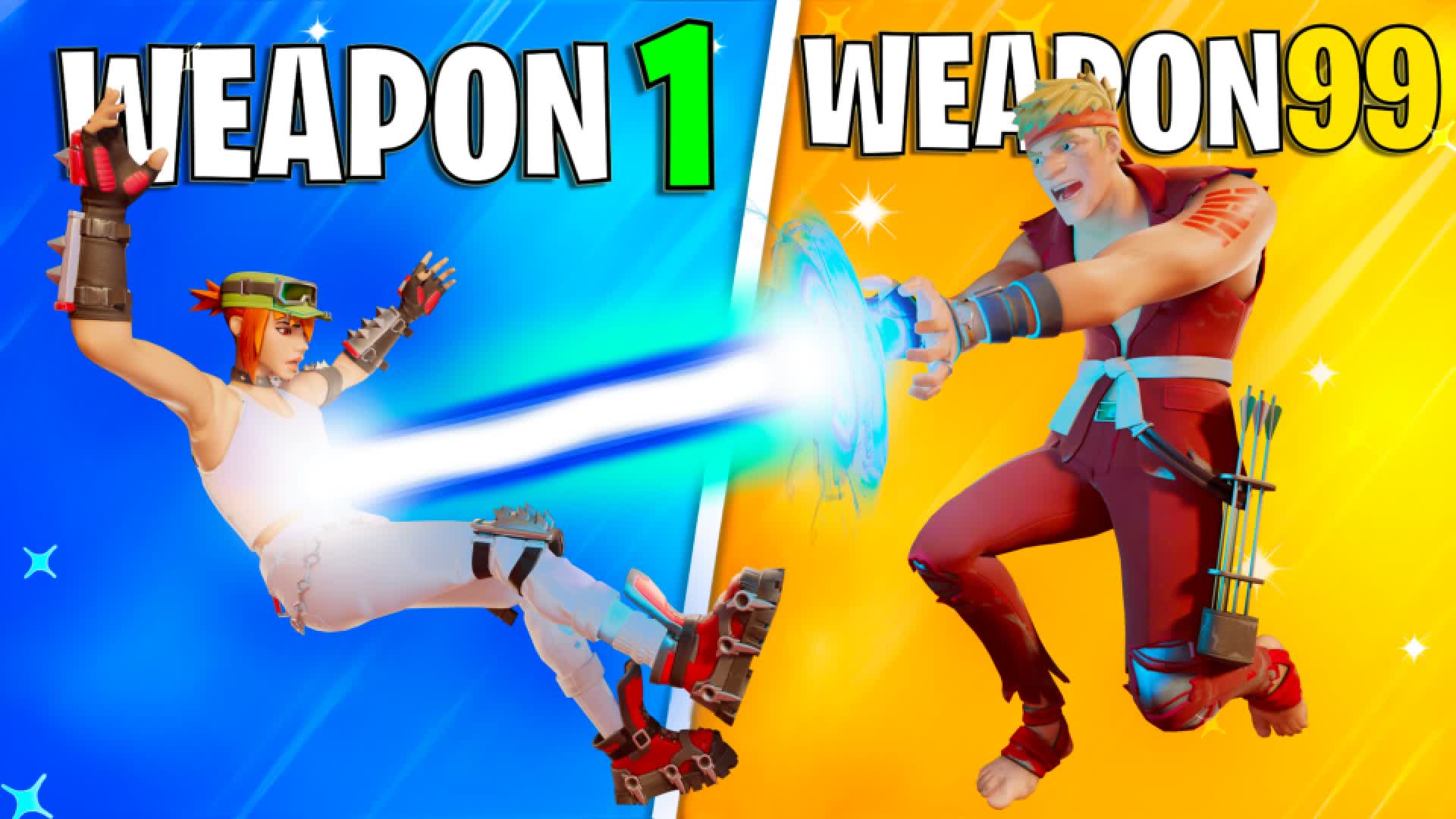 ⭐️POWERS🔫GUN GAME🎯ONE SHOT⭐️