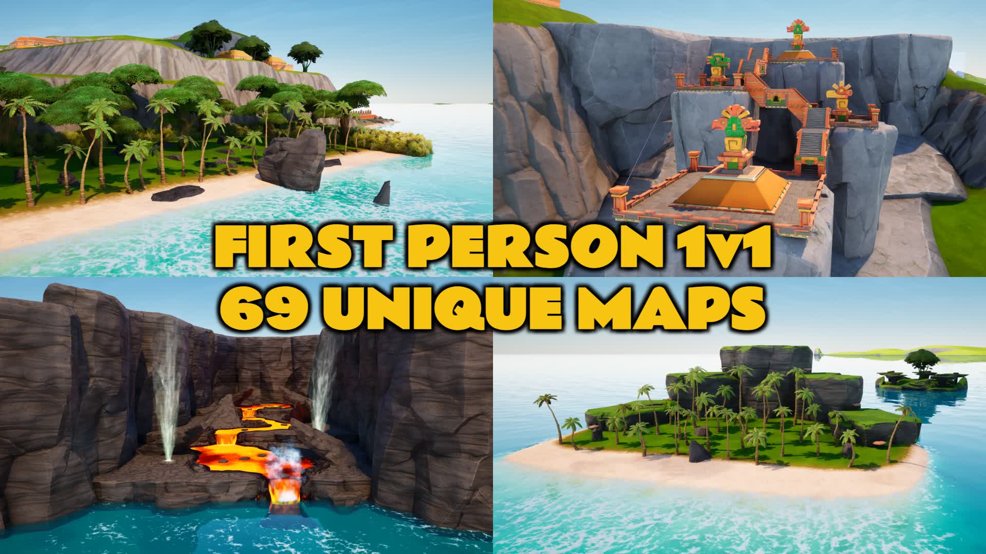 Tropical Islands - 1v1 First Person 1v1