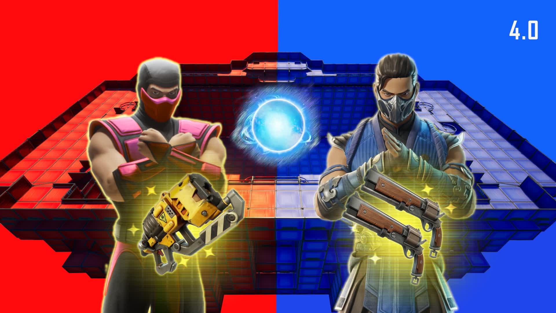 💯 SUPREME RED VS BLUE 🔴🔵 | HEROIC FUN