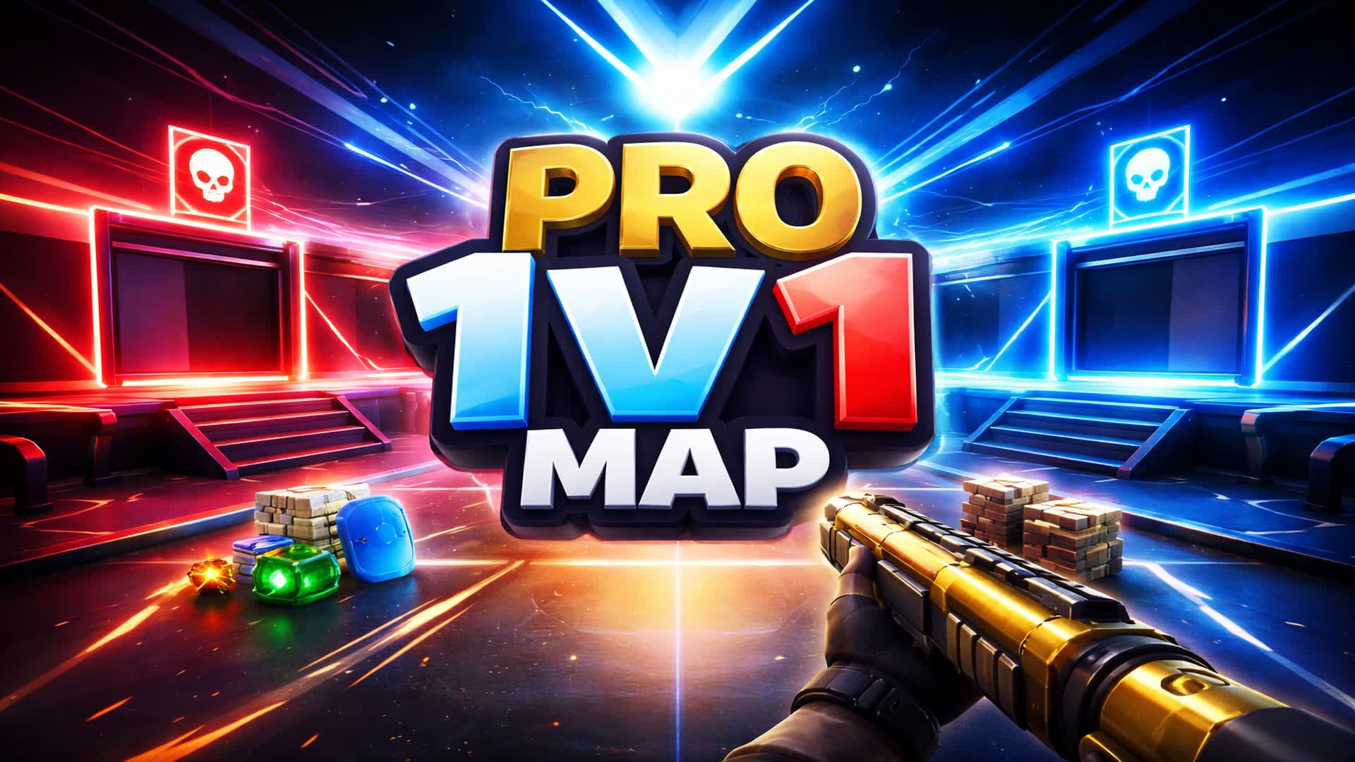 1v1 PRO MAP