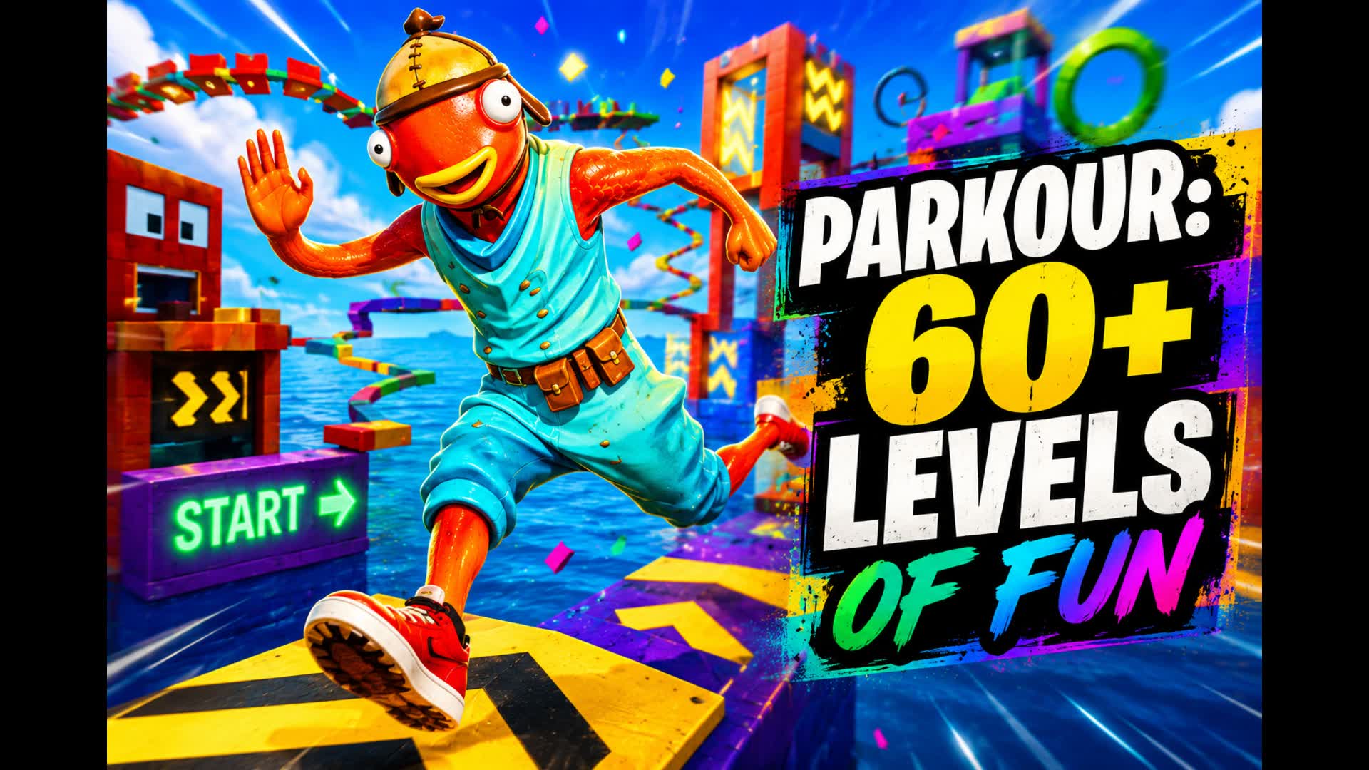 Parkour: 60+ Levels of Fun