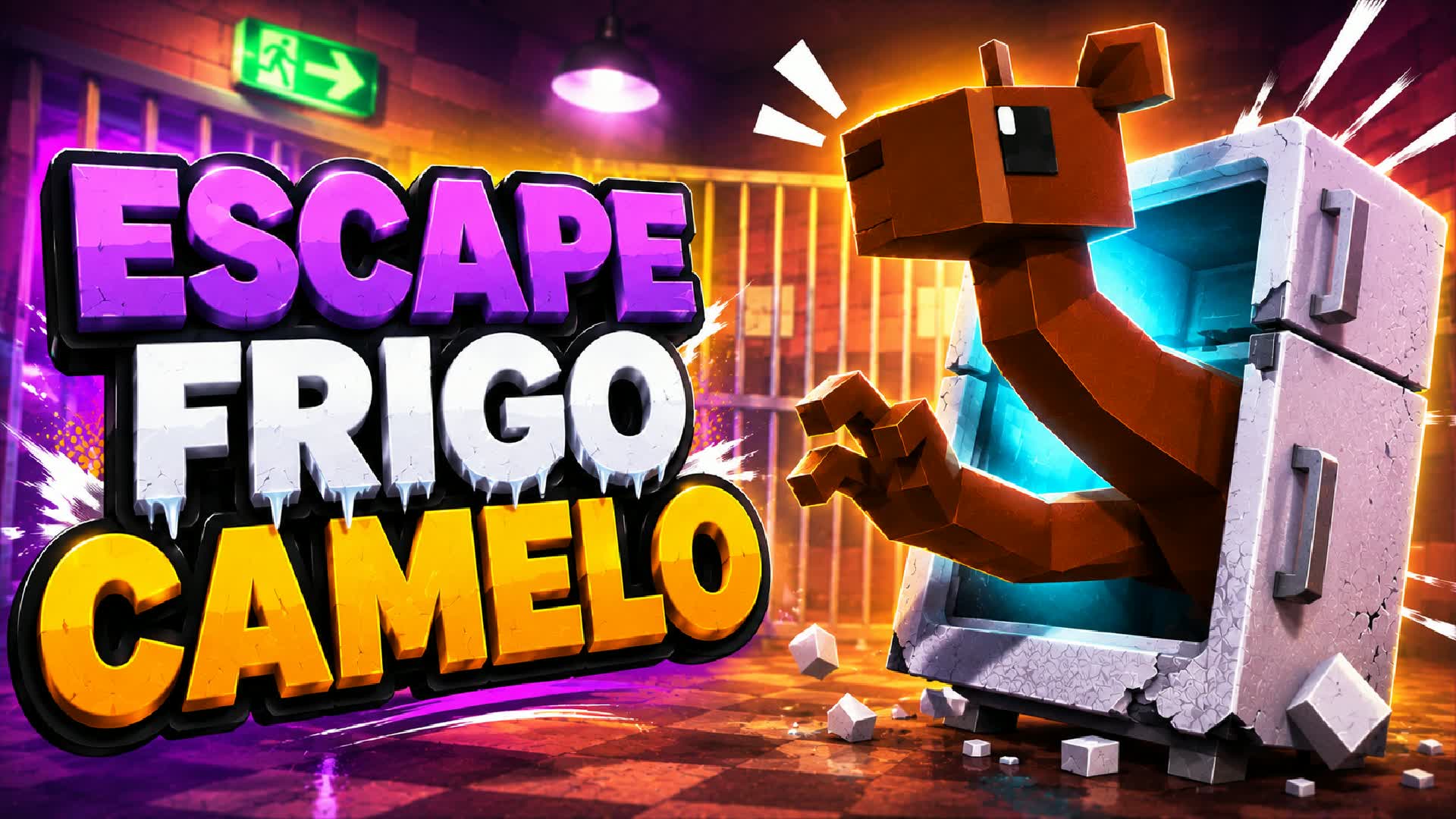 FRIGO PRISON RUN! (OBBY PARKOUR)