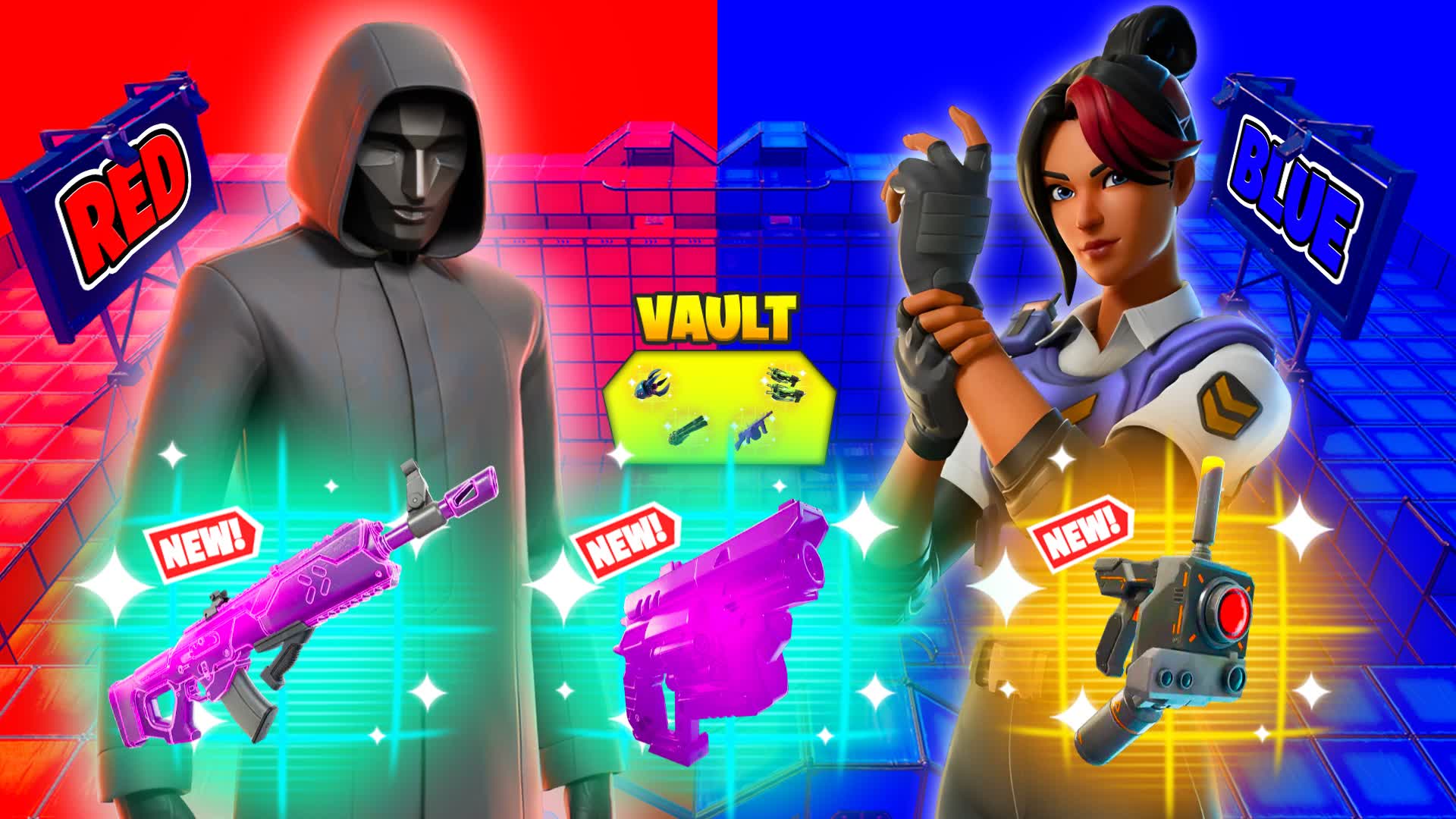PRO RED VS BLUE 🔴🔵[JUCHIO]