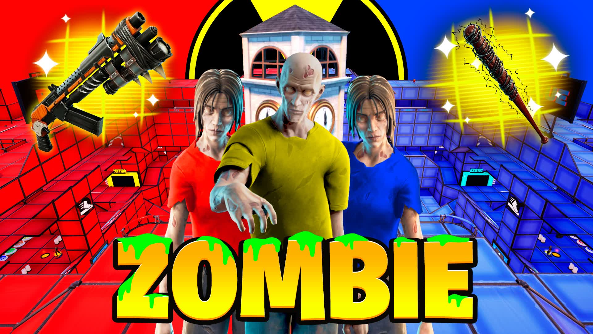 ZOMBIES RED VS BLUE 🔴🔵 UPDATED