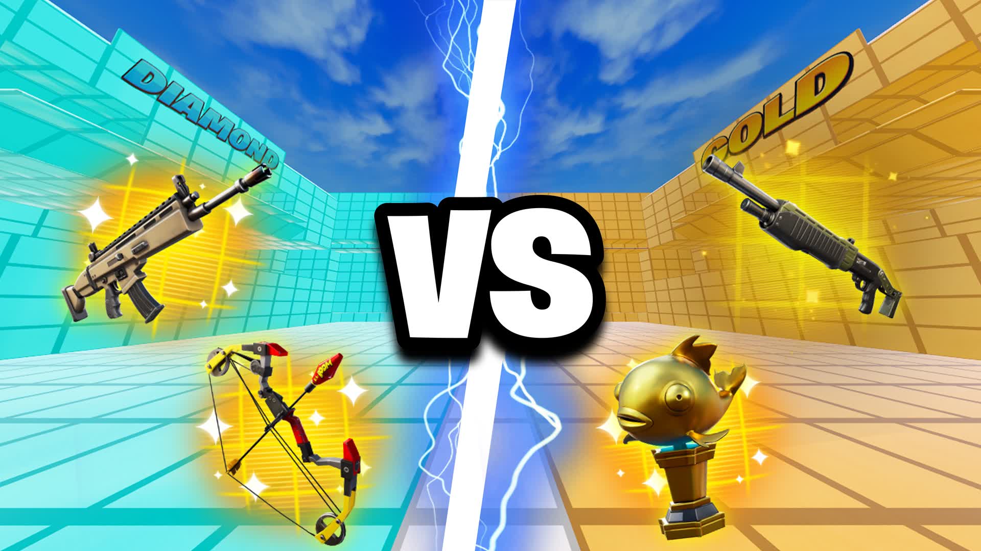 🏆GOLD VS DIAMOND💎