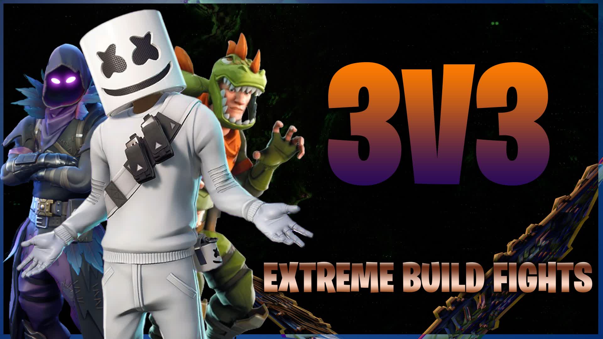 3V3 Build Fights Extreme💥📝
