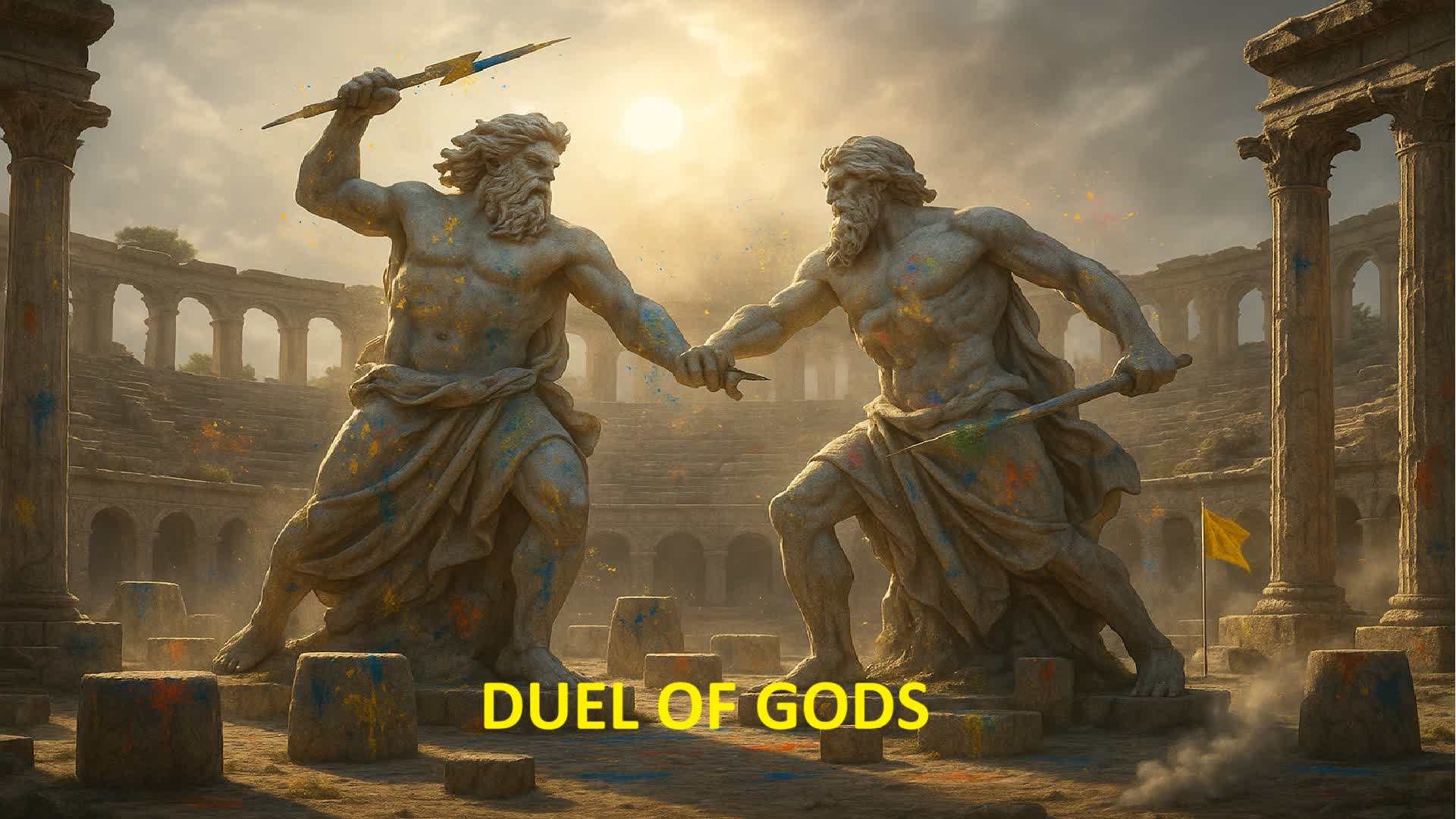 DuelOfGods | 1v1 PvP/PvE Map no Build