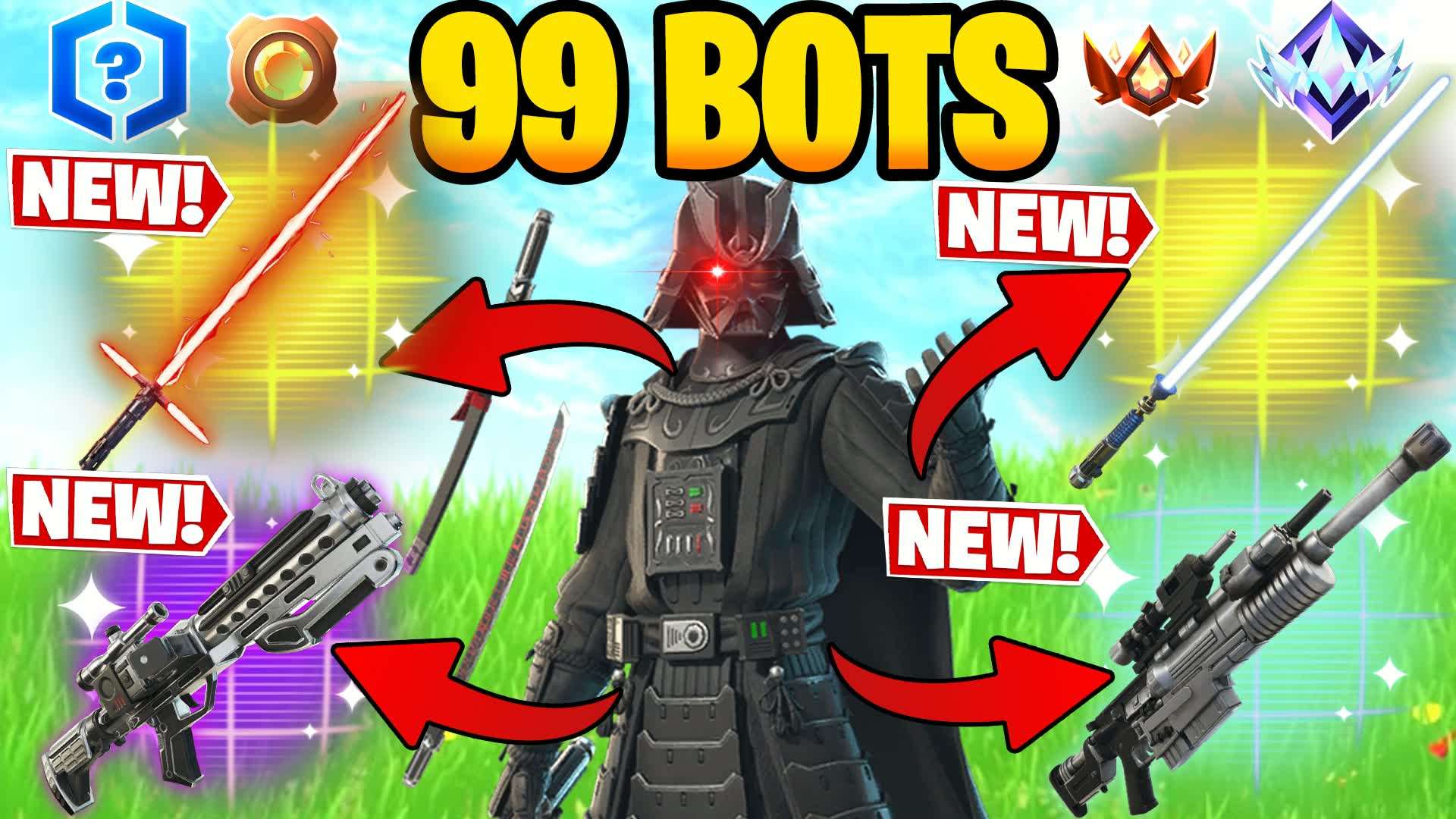 99 BOTS STAR WARS ⭐RANKED⭐ ZOMBIE