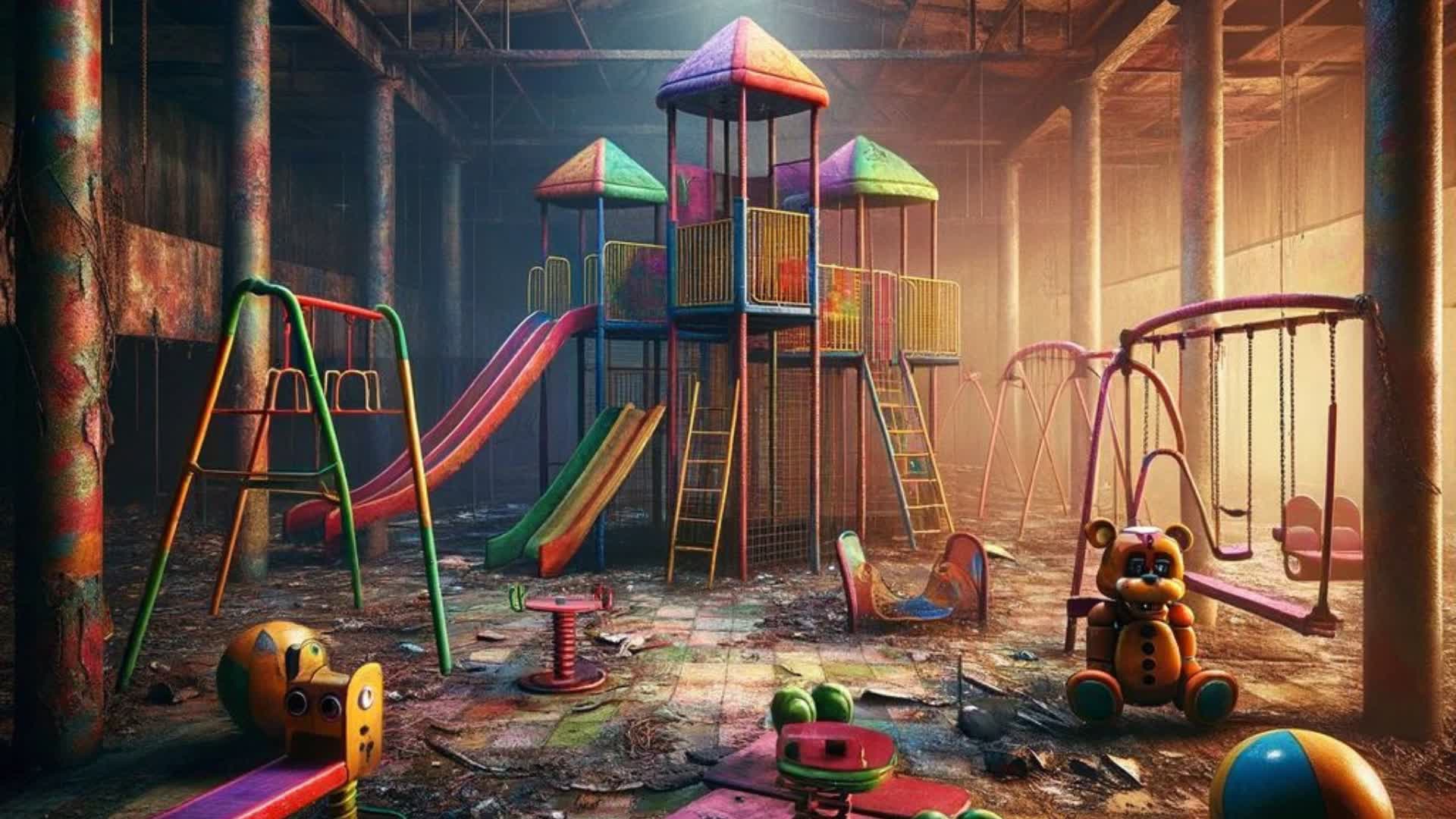 Abandoned Indoor Playground Horror