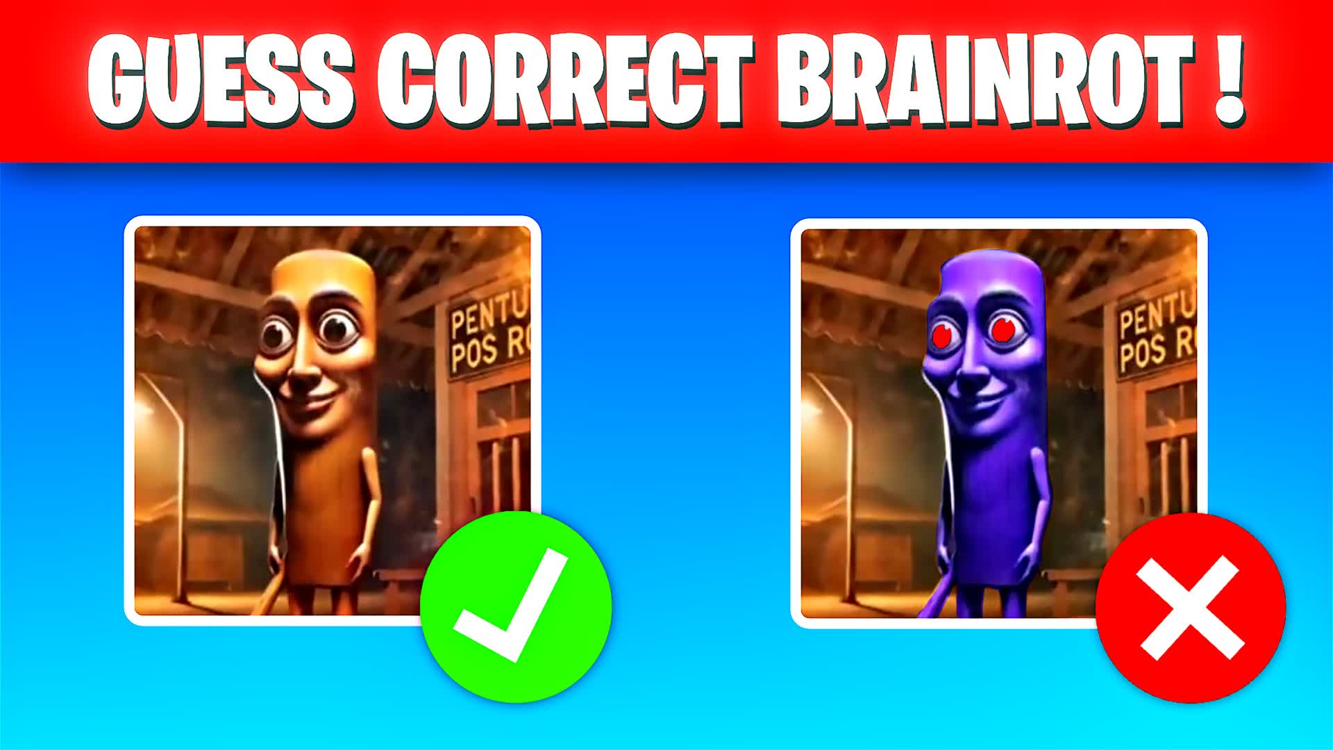 GUESS THE CORRECT BRAINROT ! 🔍