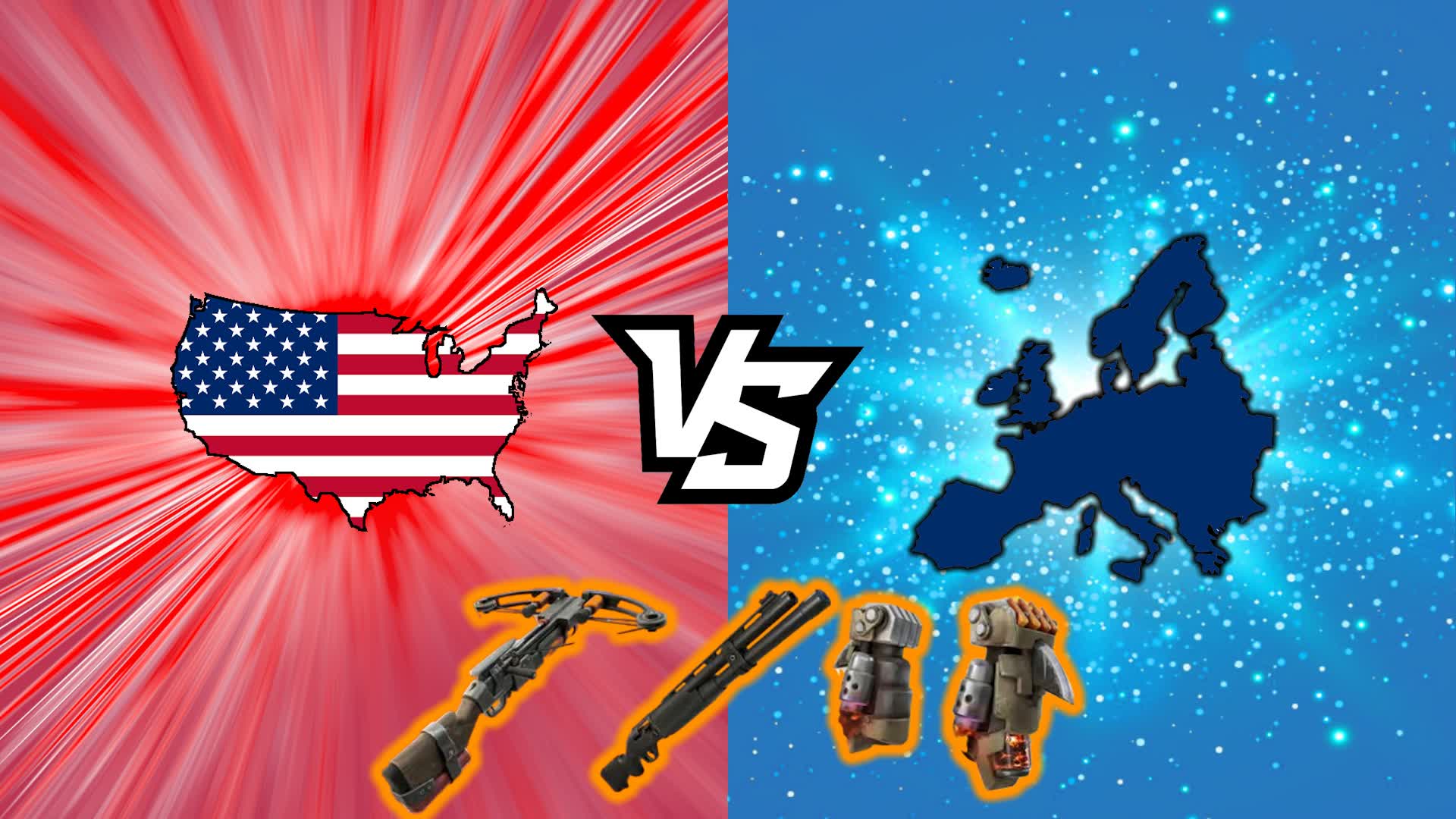 USA VS EUROPE 🔴🔵