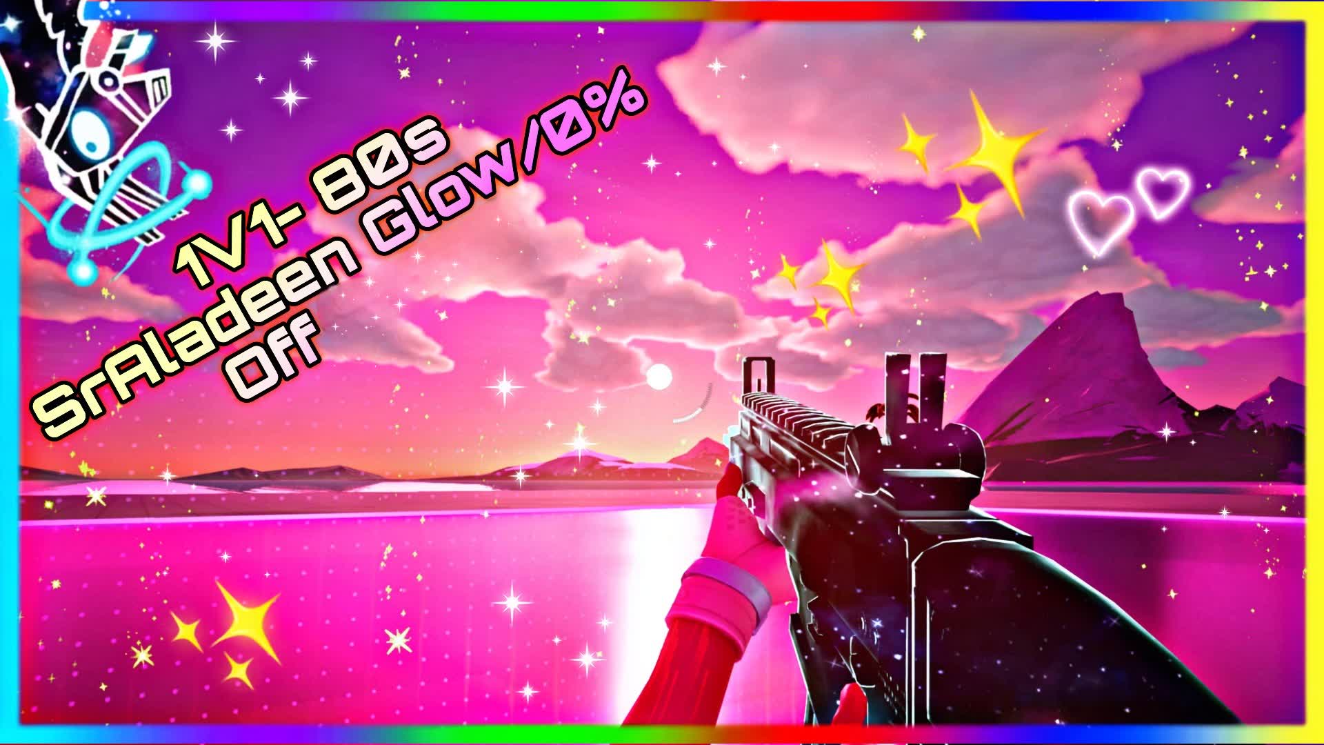 "1v1 -Glow Retrô 80s SrAladeen/0% Off" ✨