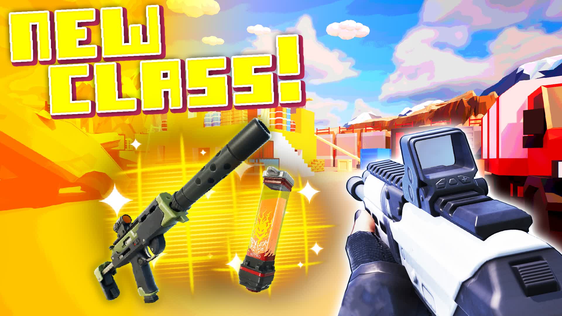 LOW-POLY FPS - NEW CLASS!